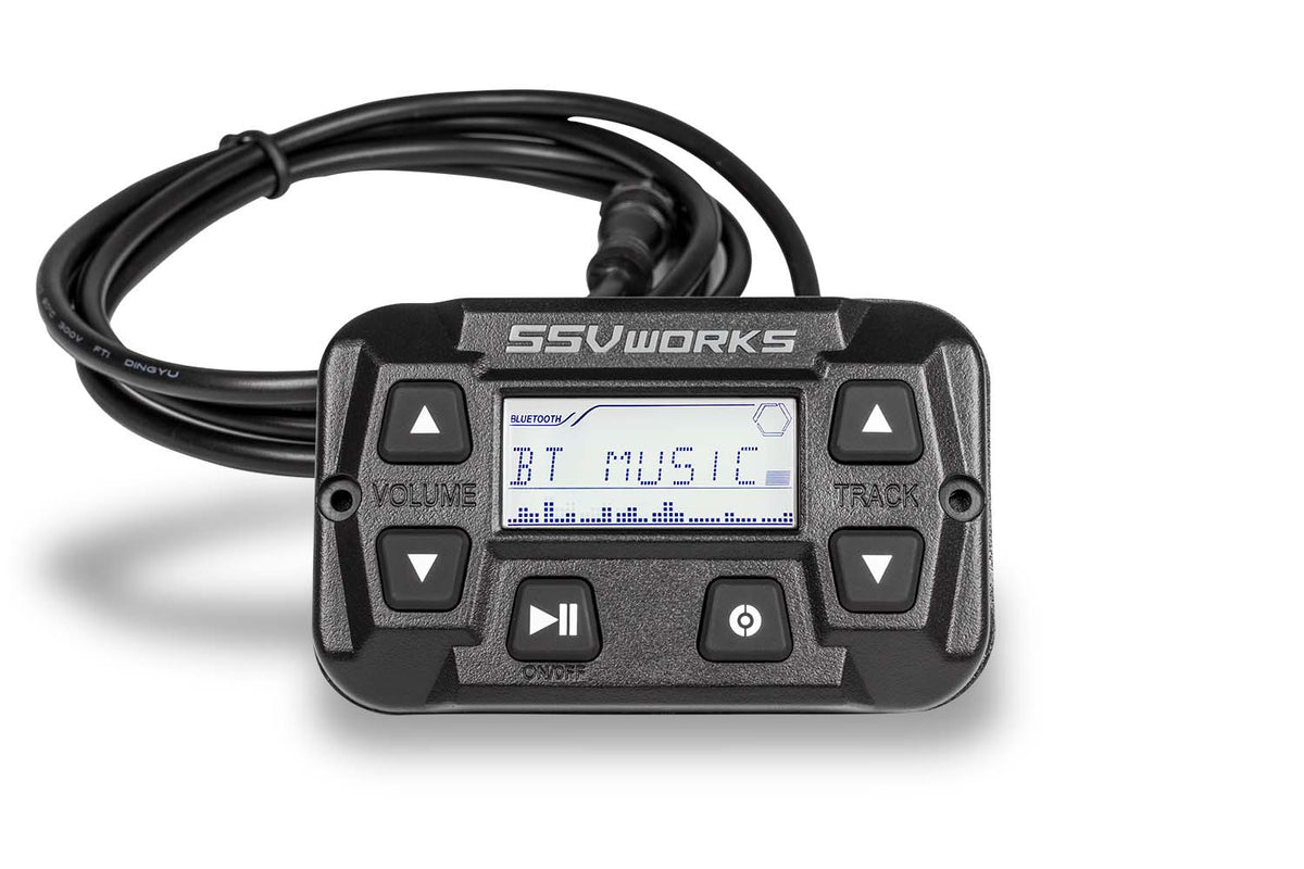 SSV Universal Bluetooth Media Controller with LCD Display