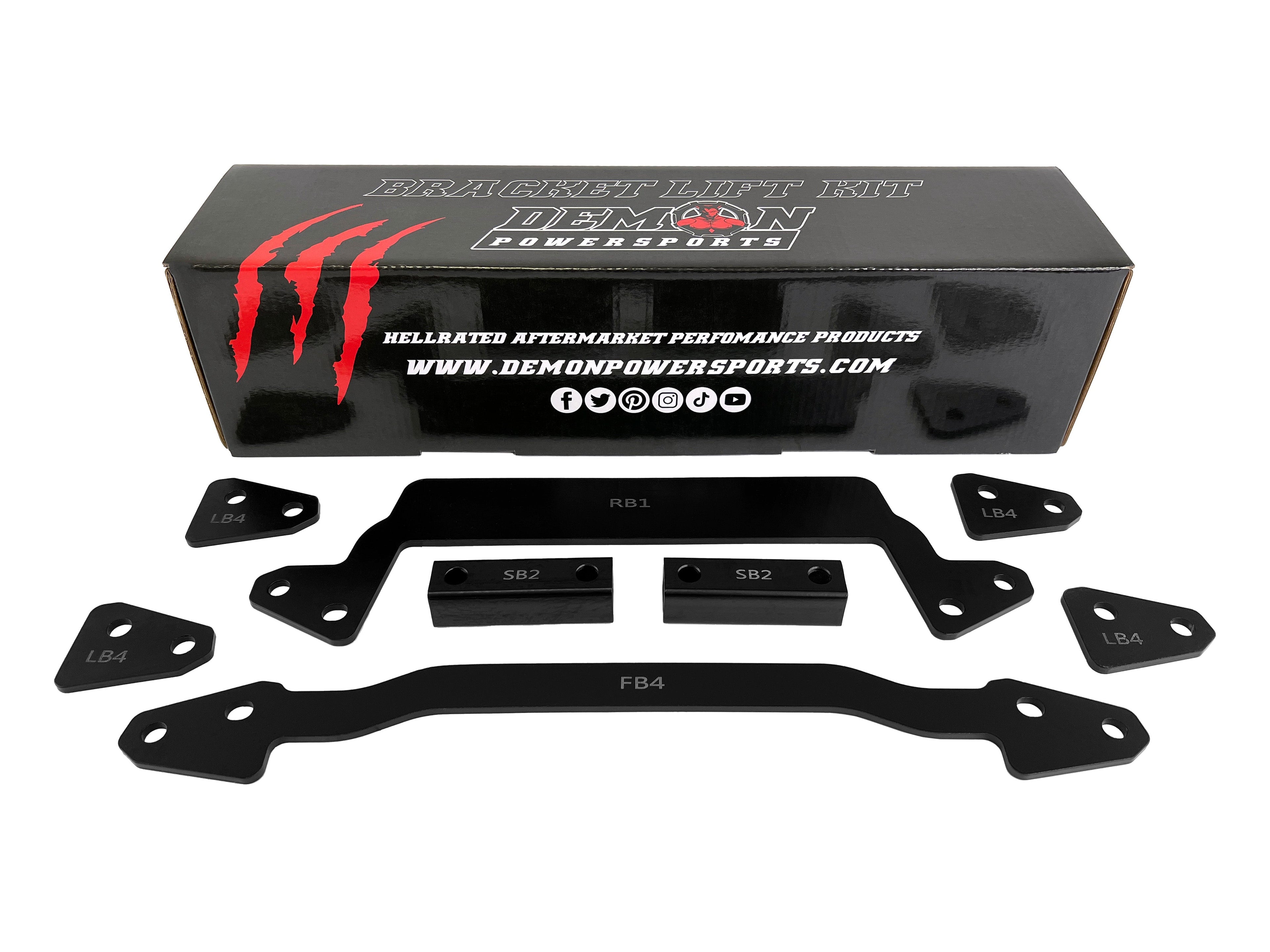 Demon Powersports Kawasaki Brute Force Demon Bracket Lift Kit PABL-5002HD
