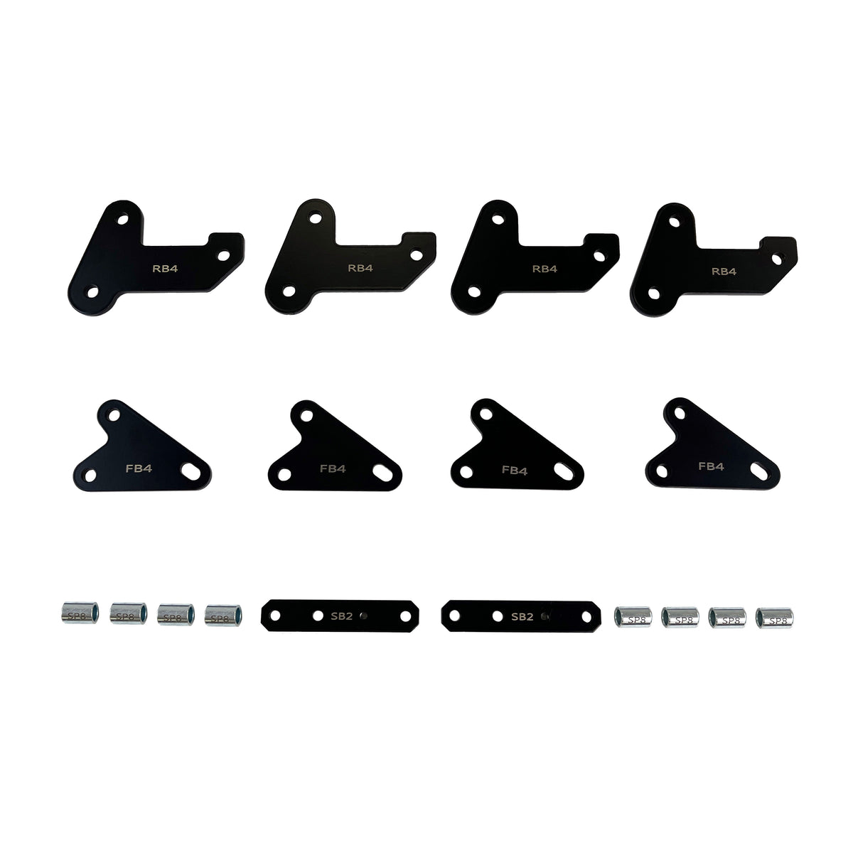 Demon Powersports Polaris Ranger 900 Demon Bracket Lift Kit PABL-6006HD