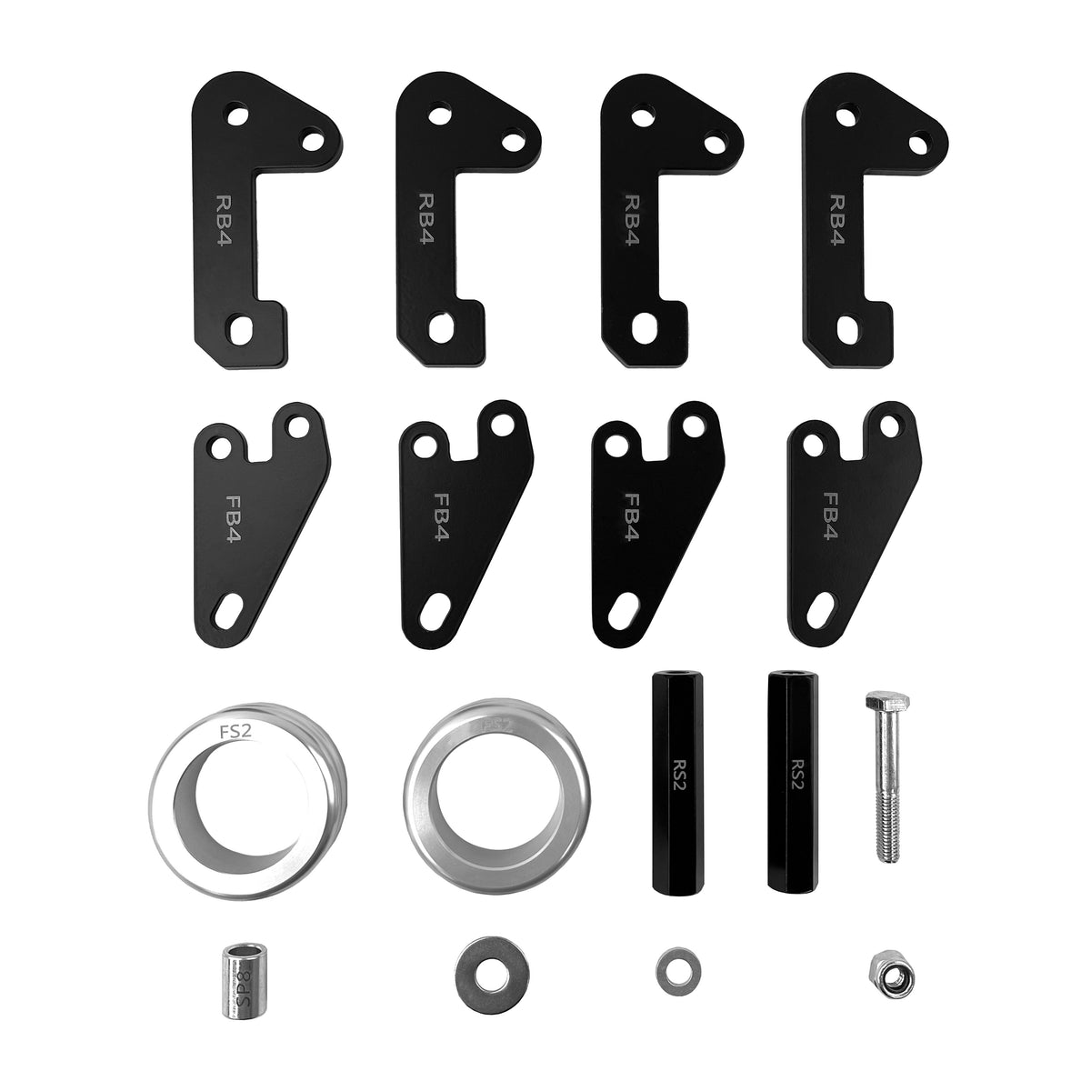 Demon Powersports Polaris Ranger 1000 Demon Bracket Lift Kit PABL-6002HD