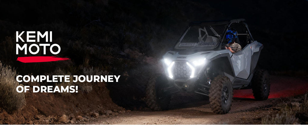 LED Grille Fang Lights for Polaris RZR Pro XP/Pro R/S 2025 Waterproof — manufacturer image 1