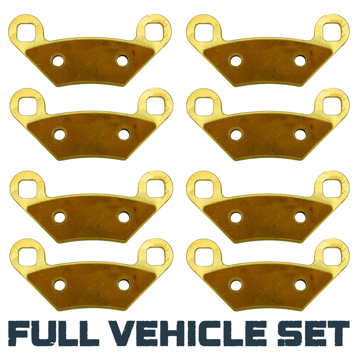 Polaris Sportsman XP 1000/Touring XP 1000/850 High Lifter/X2 550 2010-2026 Brass Brake Pad Set - image 3