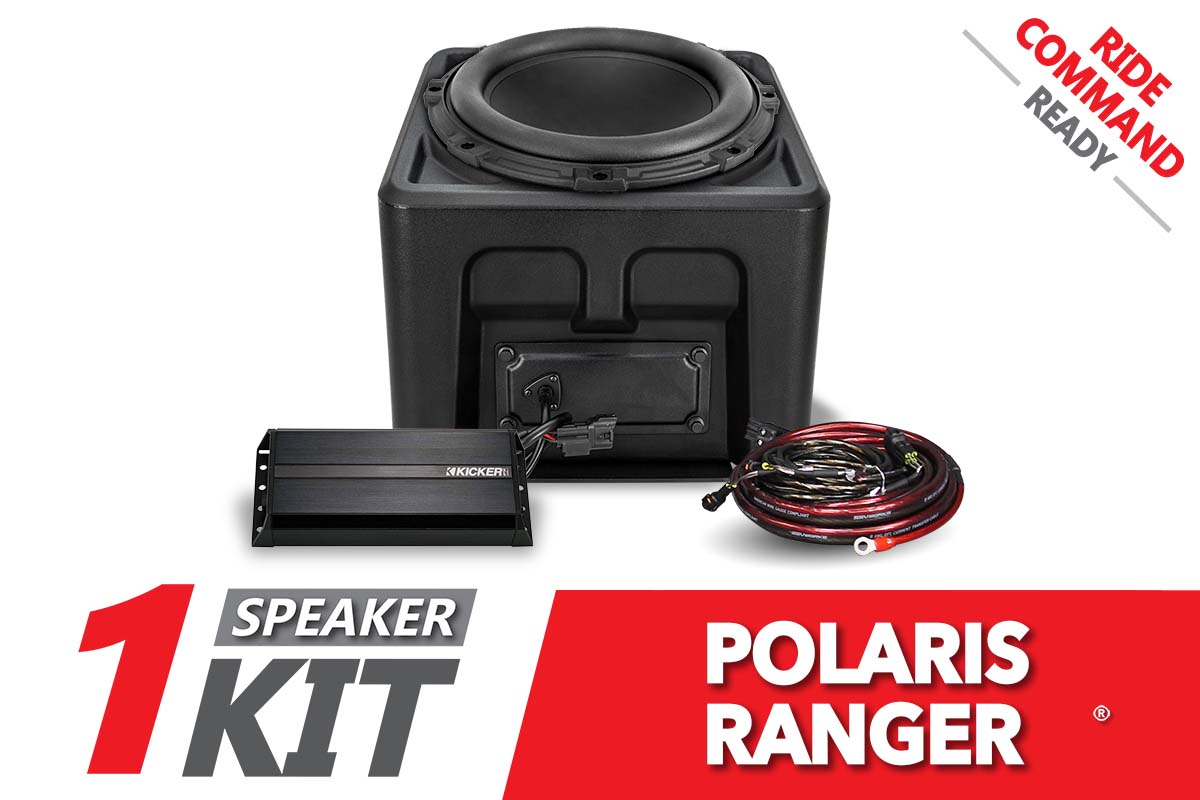 SSV Works Ranger XP1000 Ride Command subwoofer add-on kit family