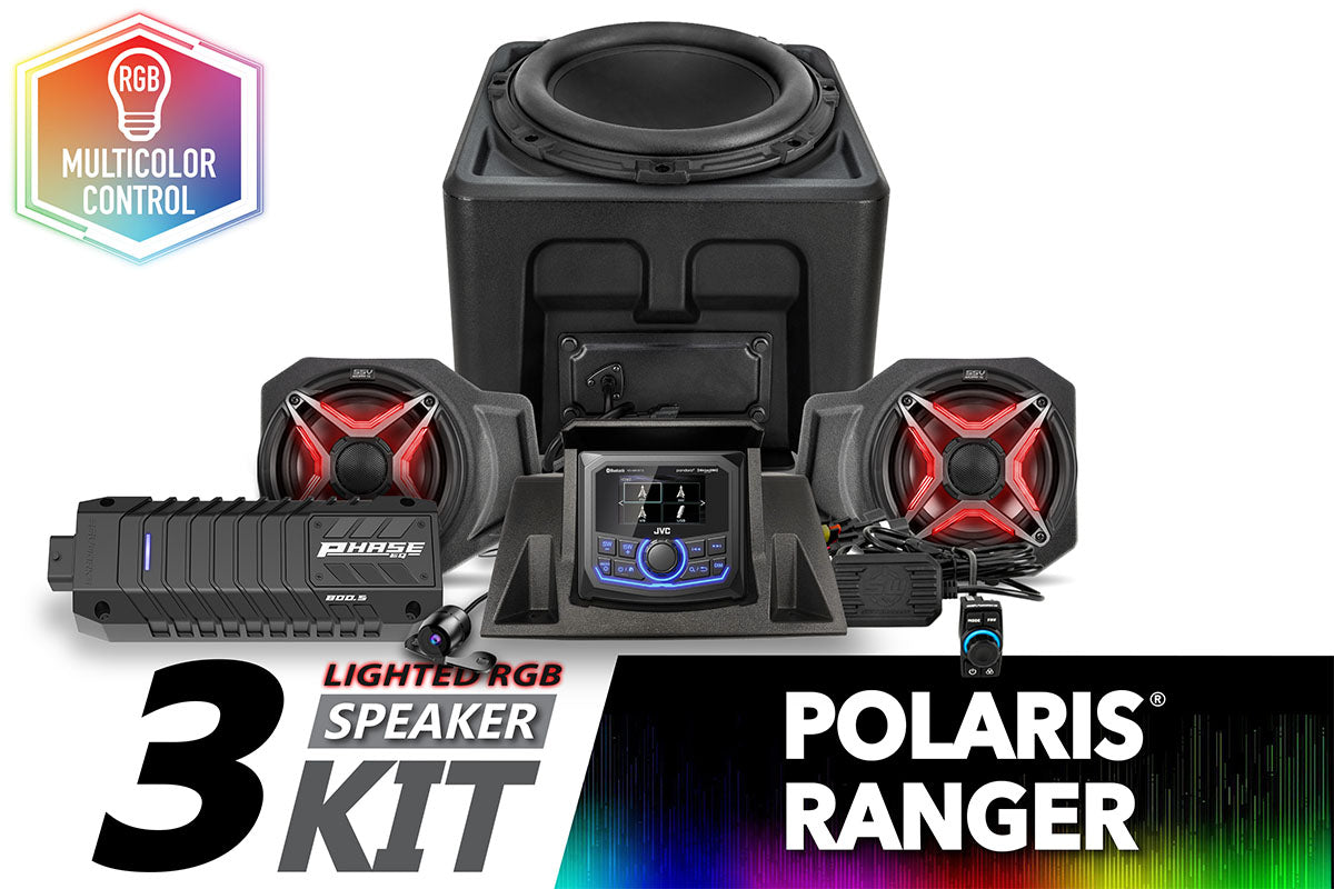 SSV Works 230-RG4-Q3V1 Ranger XP1000 V-Spec 3-speaker JVC system