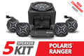 SSV Works 220-RG4-Q5ARC Polaris Ranger XP1000 Ride Command audio system