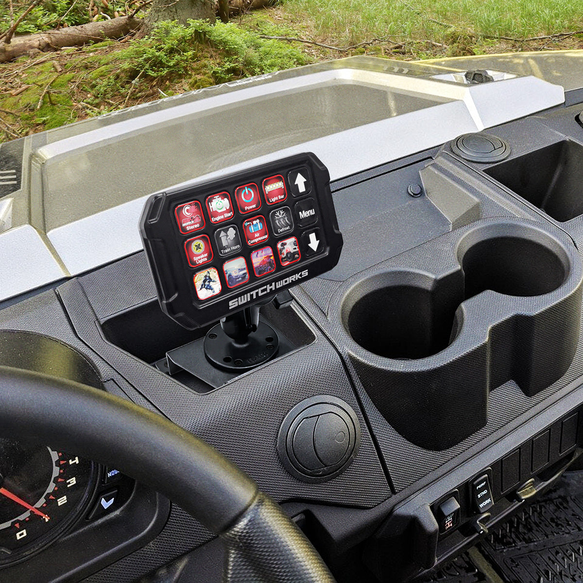 2018-Up Polaris Ranger SWITCH Works Alpha12 Mounting Kit