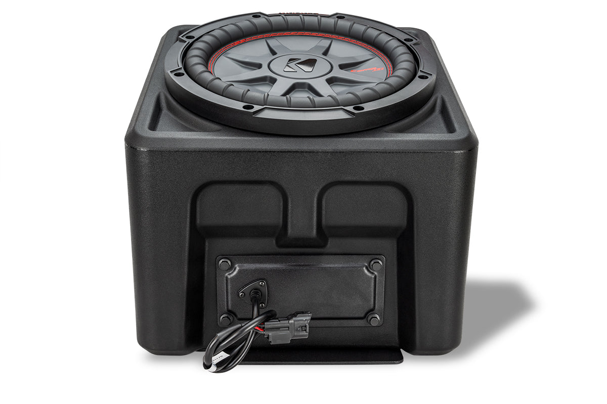 2018-2025 Polaris Ranger XP1000 under-seat 10-inch subwoofer enclosure family