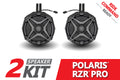SSV Works RZR Pro Ride Command cage speaker pods