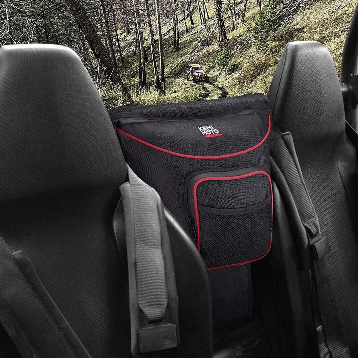 Door Bags & Center Storage Bag For Polaris RZR