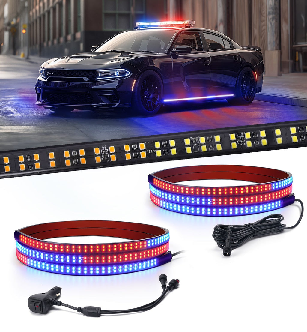 Windshield Dash Strobe Lights