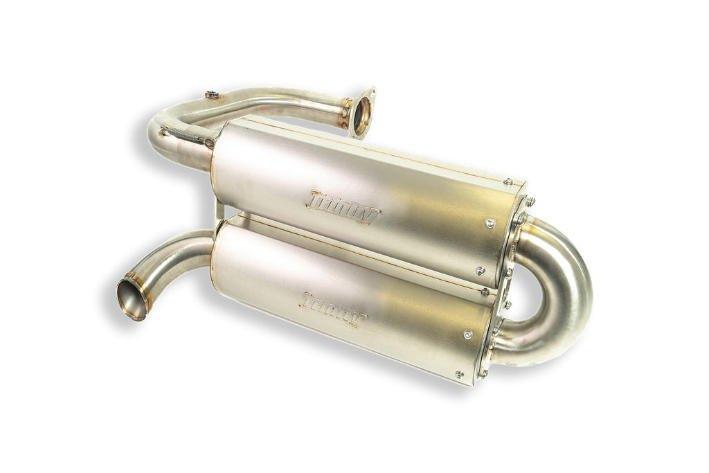 Honda Talon quiet slip-on exhaust studio view