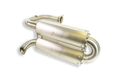 Trinity Racing quiet dual-muffler exhaust for Honda Talon