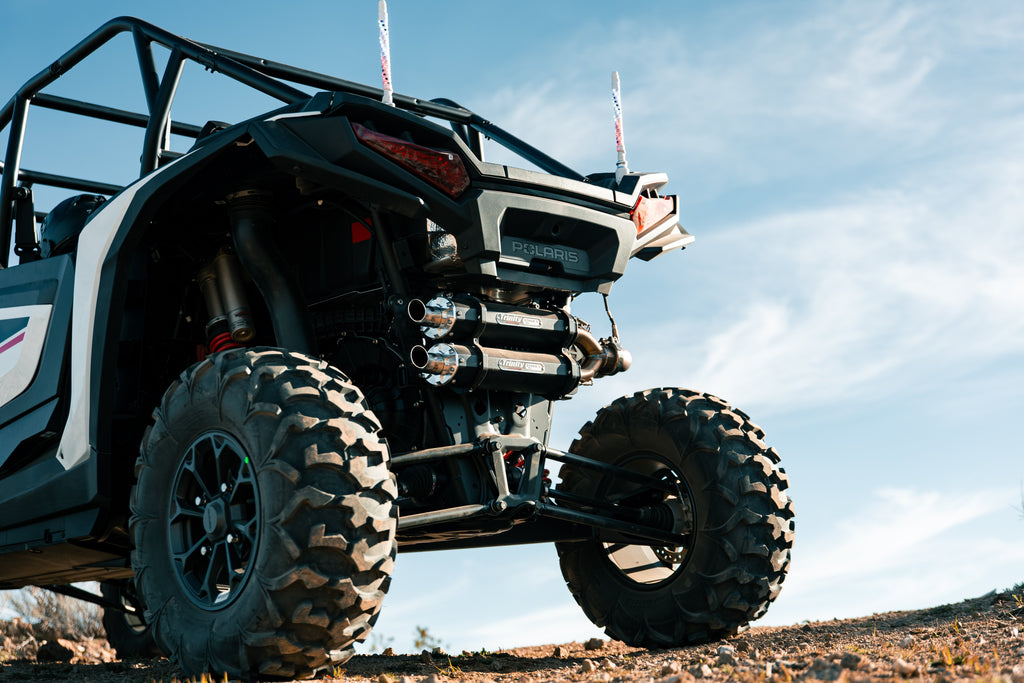 Trinity Racing Stage 5 slip-on exhaust for Polaris RZR XP 1000