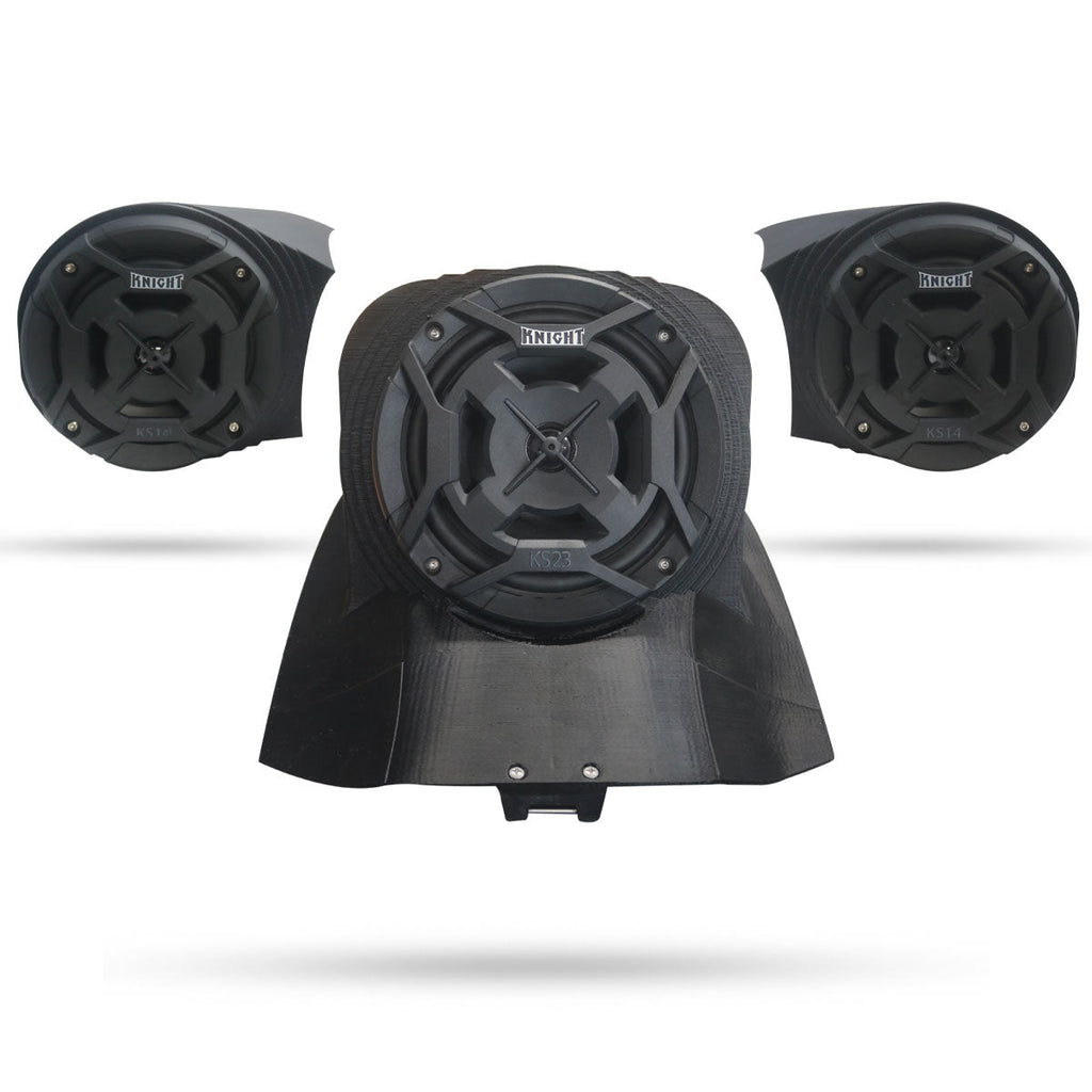 Knight ATV Can-Am Ryker hood with built in speaker