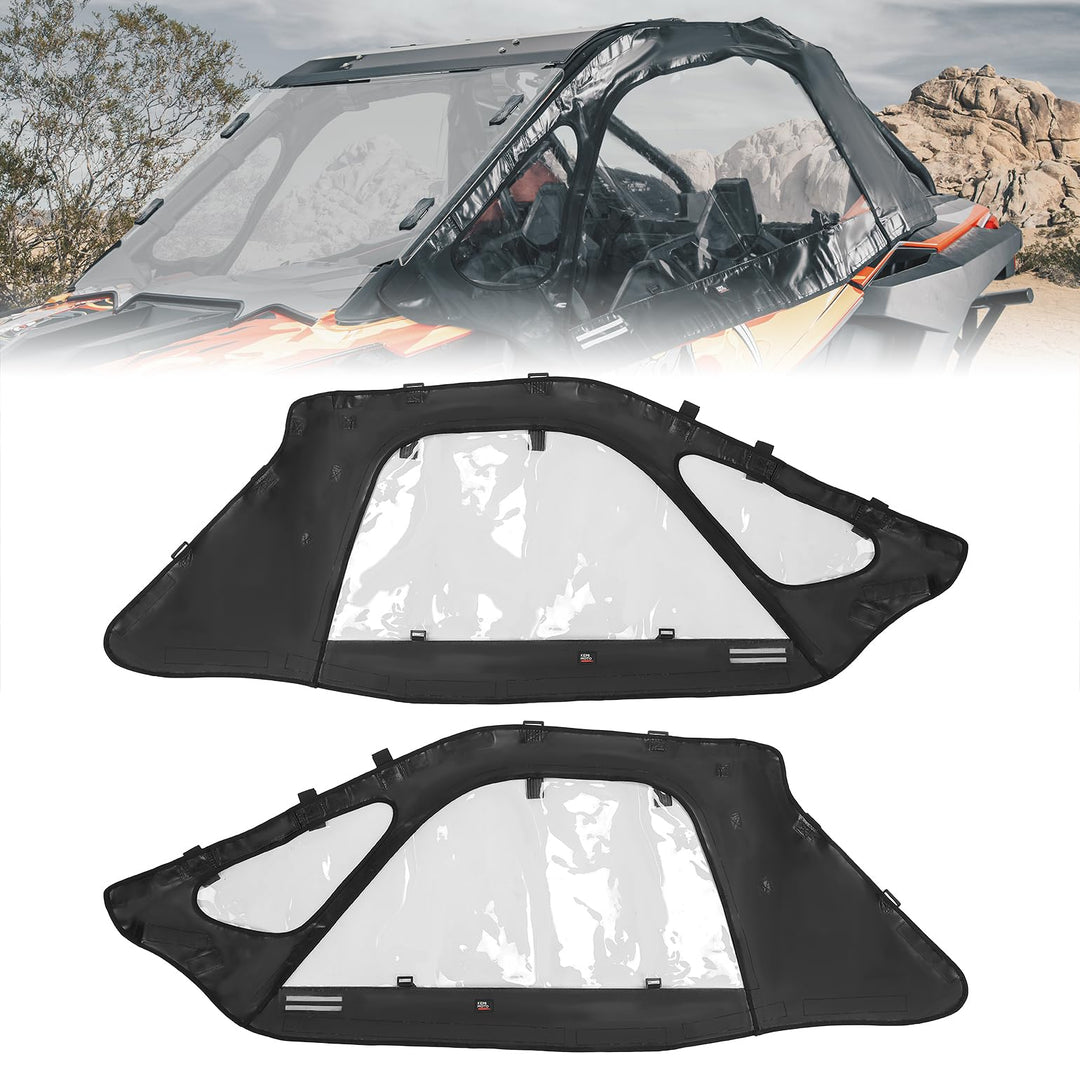 KEMIMOTO Soft Upper Doors for Polaris RZR PRO XP / Turbo R