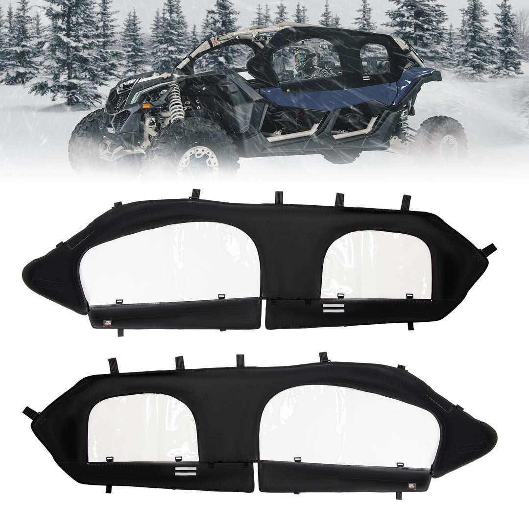 KEMIMOTO Soft Upper Doors for Can-Am Maverick X3 MAX