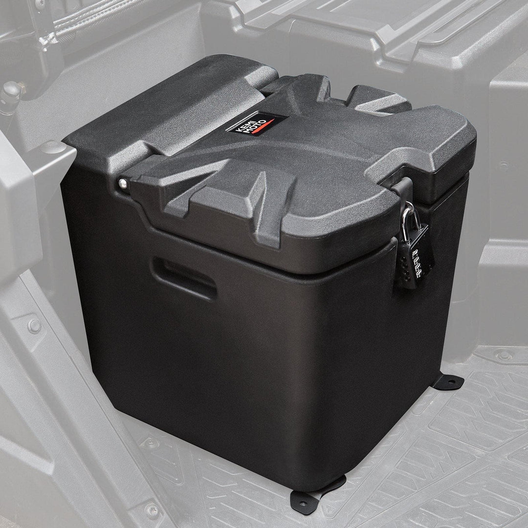KEMIMOTO 26.5L Under-Seat Storage Box for Polaris Ranger XP 1000