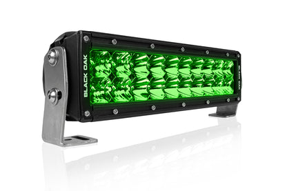 Black Oak LED 10-inch green hunting light bar