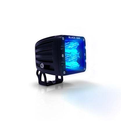Black Oak LED blue pod light