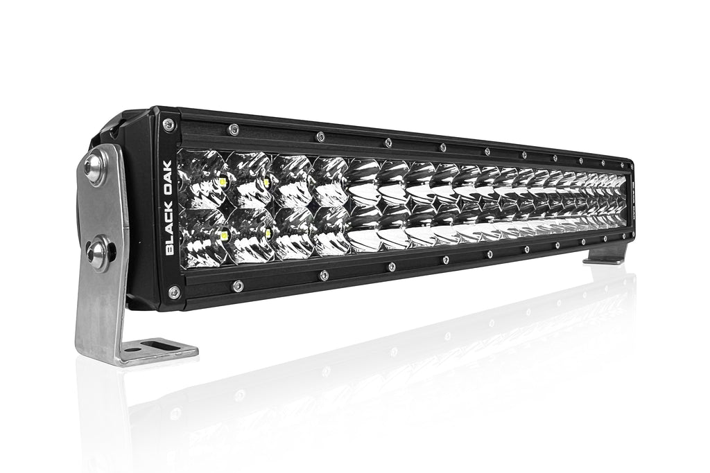 Black Oak LED 20-inch 200W curved double-row flood light bar 20FC-D5OS