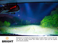 Black Oak LED 50-inch 250W single-row flood light bar 50F-S5OS