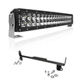 Black Oak LED 2011-2016 Ford F-250 F-350 20-inch double-row bumper light bar kit SD-20DRS-11-16