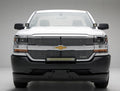 Black Oak LED 2016-2018 Chevy Silverado 1500 20-inch curved double-row bumper light bar kit CVY1500-20CC-16-17
