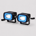 Black Oak LED Low Pro black housing spreader kit blue halo LPS-B