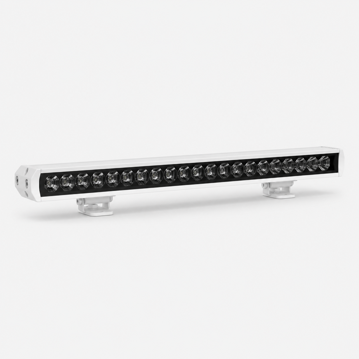 Black Oak LED Low Pro white housing undermount flood light bar LP-WXU