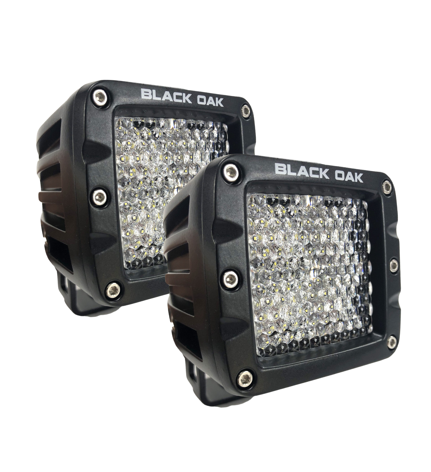 Black Oak LED 2-inch diffused pod light pair