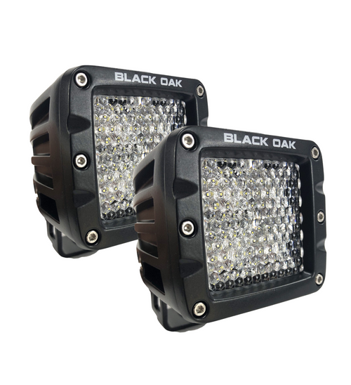 Black Oak LED 2-inch diffused pod light pair