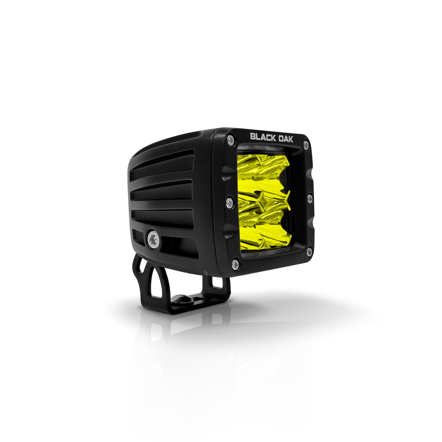 Black Oak LED 2-inch yellow pod light