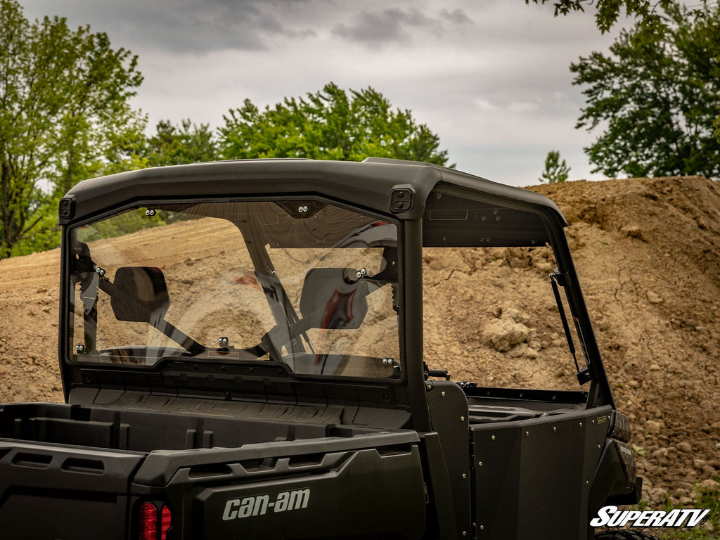 SuperATV Can-Am Defender HD5 rear windshield view 2
