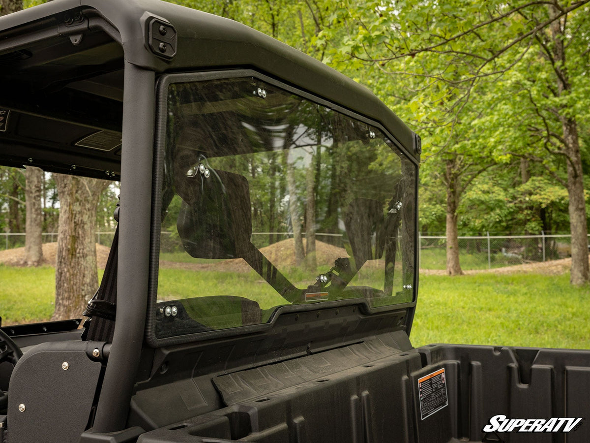 SuperATV Can-Am Defender HD5 rear windshield view 3