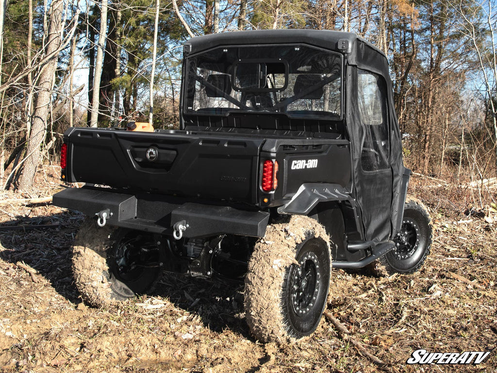 Can-Am Defender HD5 sliding rear windshield detail 1