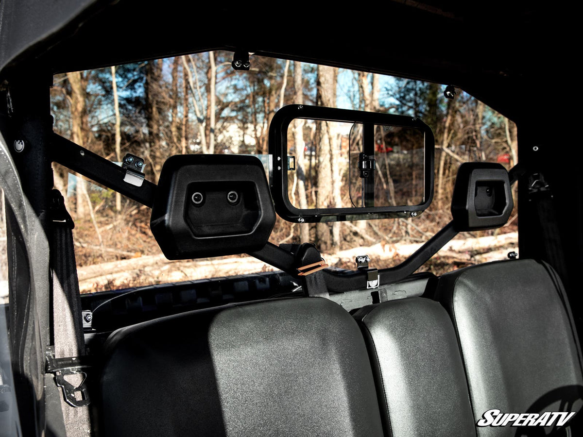 Can-Am Defender HD5 sliding rear windshield detail 3