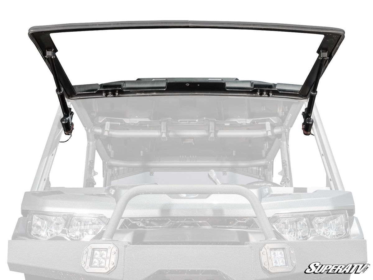 Can-Am Defender HD10 MaxDrive Power Flip Glass Windshield