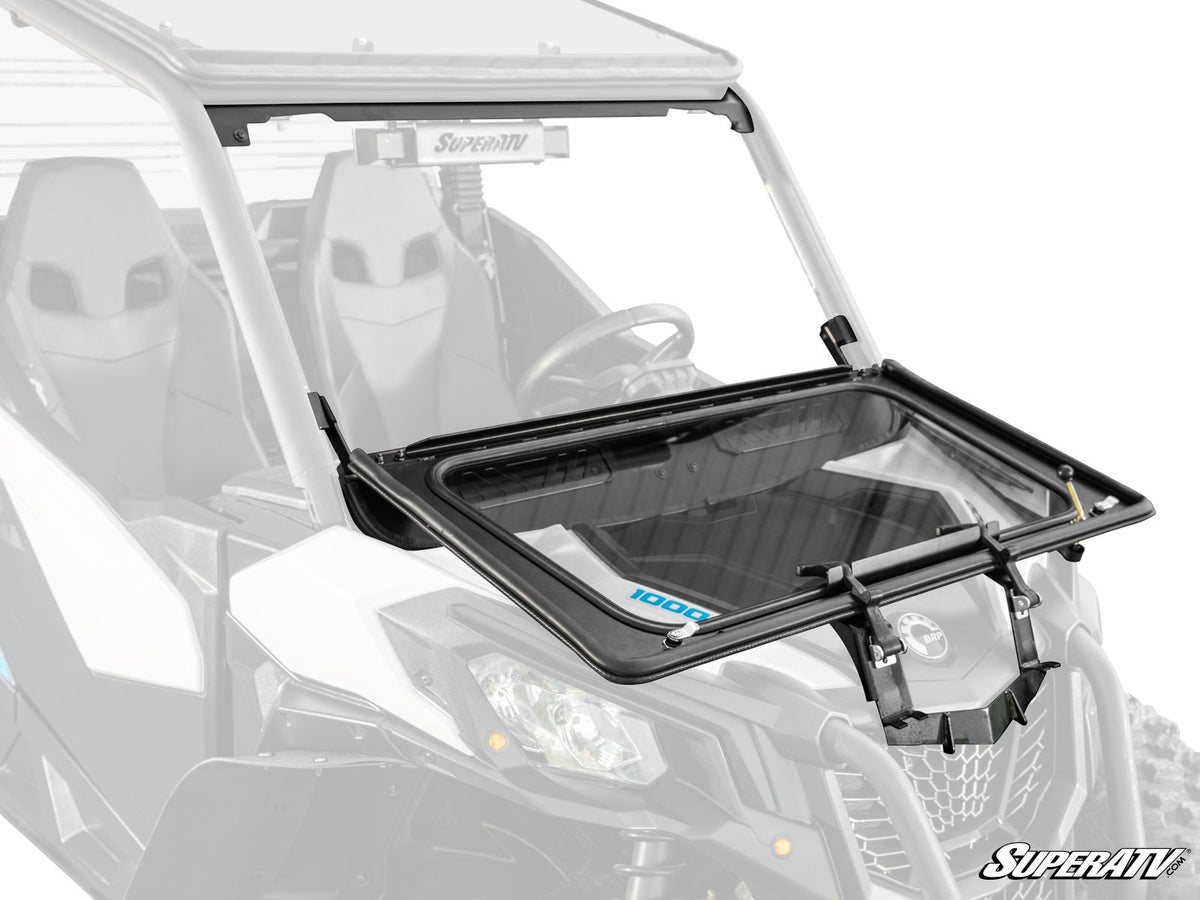 Can-Am Maverick Trail Flip-Down Glass Windshield