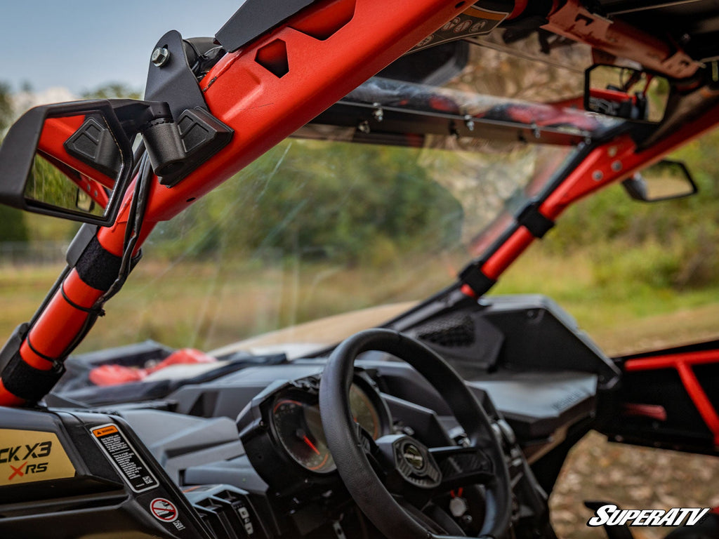 Can-Am Maverick X3 full windshield cab view