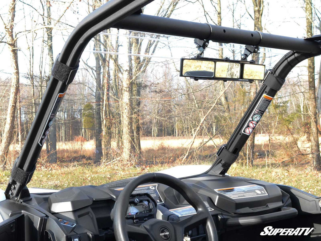 Can-Am Maverick Trail full windshield interior view