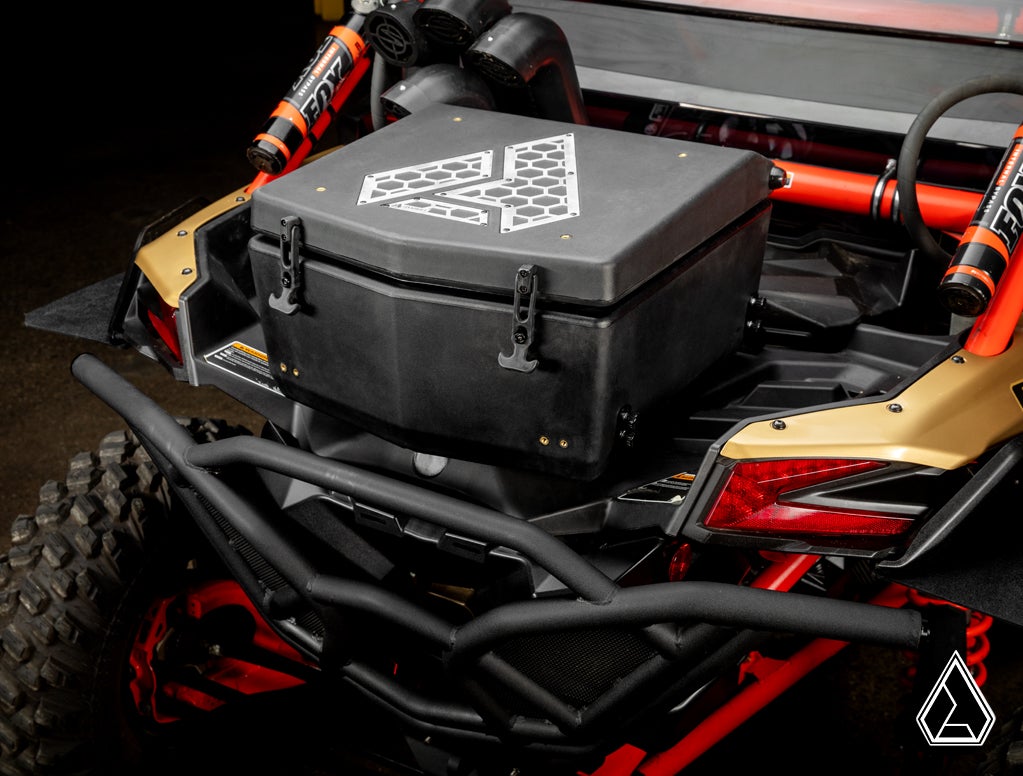 Assault Industries Can-Am Maverick X3 cooler cargo box