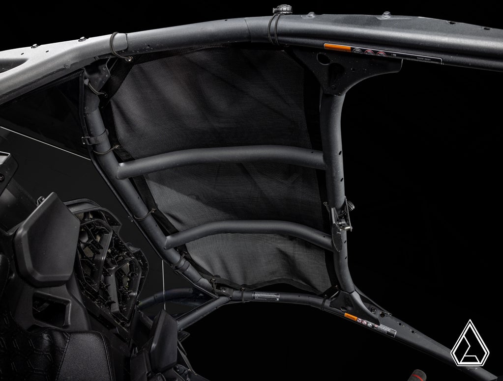 Maverick R mesh shade roof top view