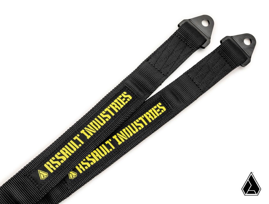 Maverick X3 rear limit strap detail