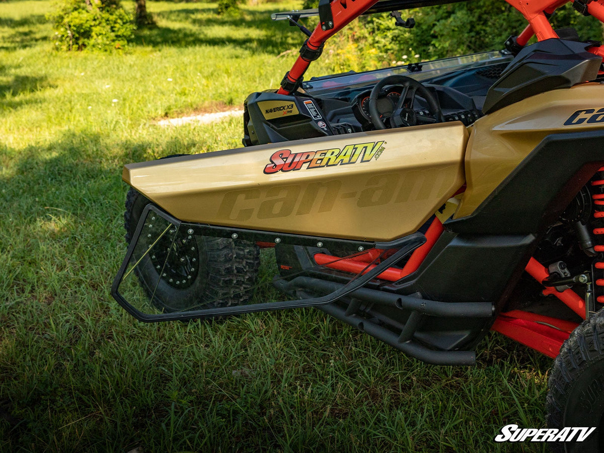Can-Am Maverick X3 clear lower doors by SuperATV