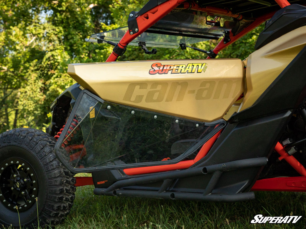 Can-Am Maverick X3 clear lower doors by SuperATV
