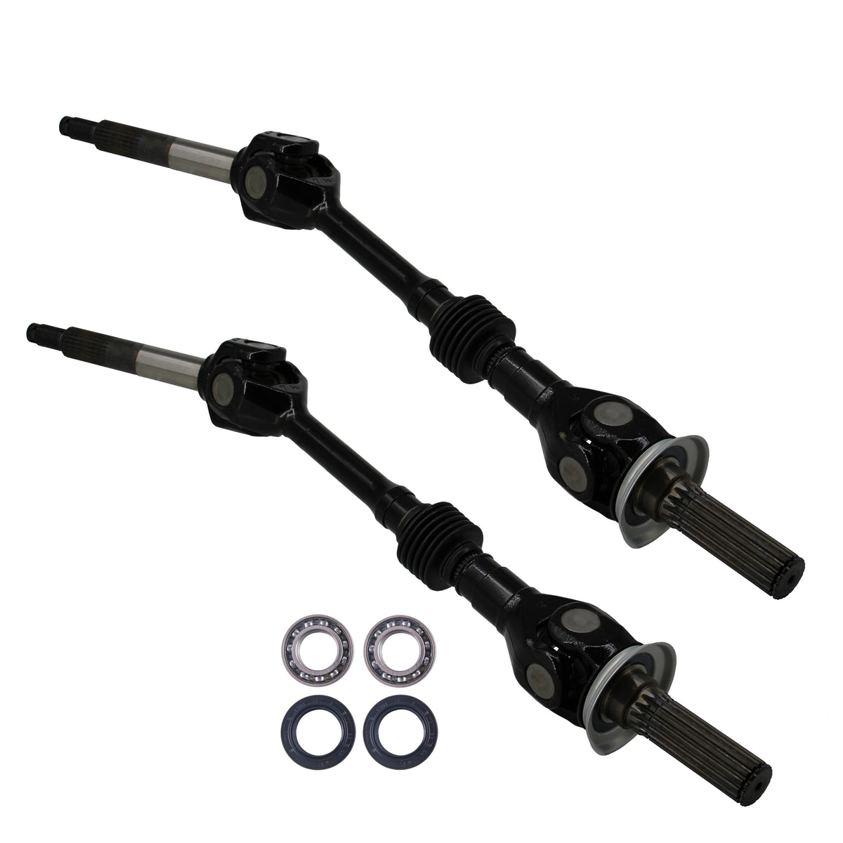 Suzuki QUV 620 rear axles & axle bearings set 2005 K3915-81119 K3915-81120