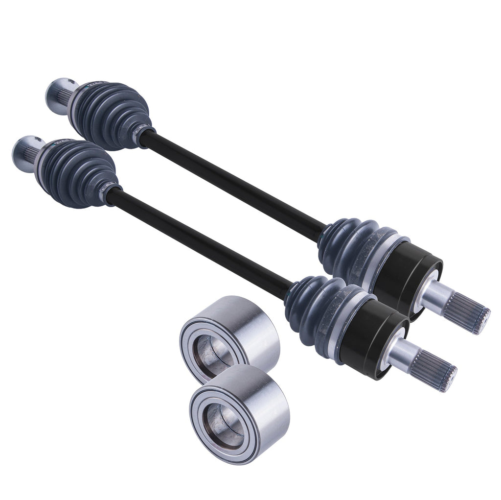 Kawasaki Teryx 750 Front Axles and Wheel Bearing Set 2008 - 2013