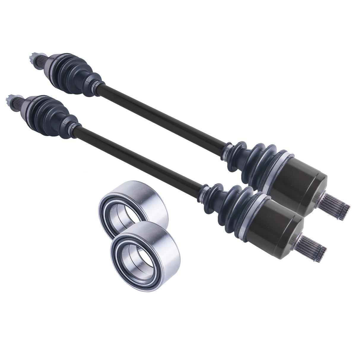 Polaris Ranger 900 1000 HL Front Differential Axles & Wheel Bearings Bundle