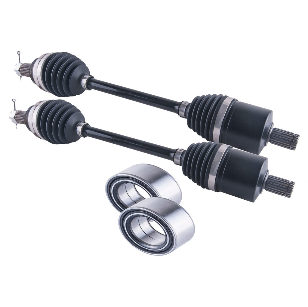 Polaris Scrambler 1000 XP 55" Front Differential Axles & Wheel Bearings Bundle
