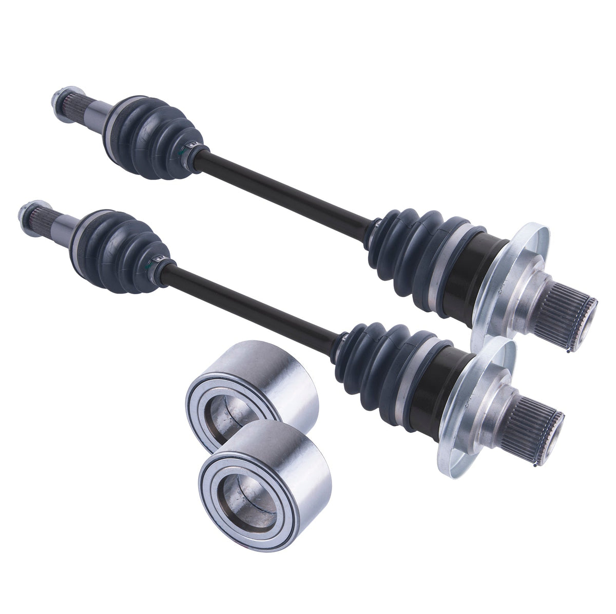 Yamaha Grizzly 660 Rear Axles and Wheel Bearing Set  2003 - 2008
